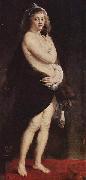 Portrait of Helene Fourment Peter Paul Rubens